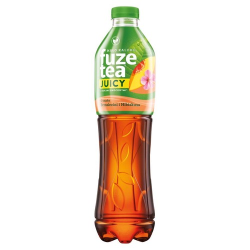 Napój niegazowany o smaku brzoskwini i hibiskusa FuzeTea 1,5 l