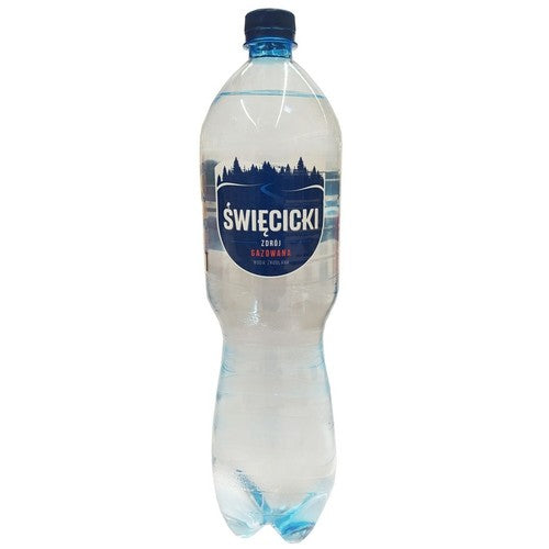 Woda żródlana gazowana Święcicki Zdrój 6 x 1,5 l