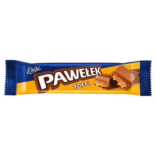Batonik z nadzieniem toffi w mlecznej czekoladzie E.Wedel 45 g