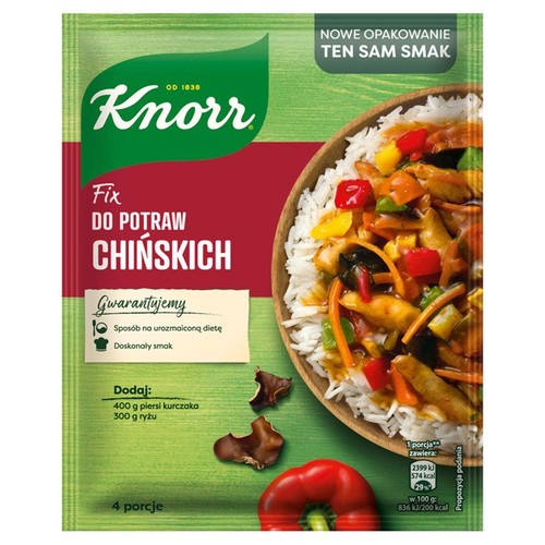 Fix do potraw chińskich Knorr 39 g
